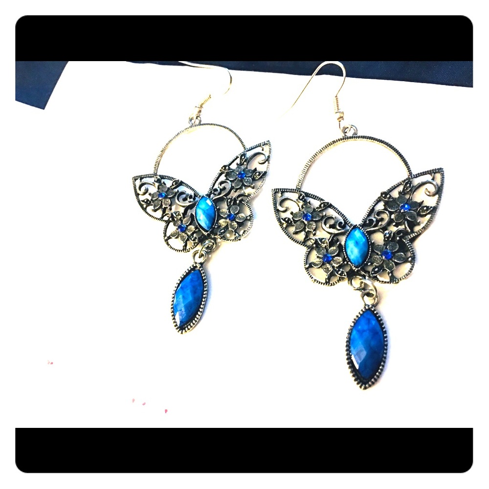 “Native American” BUTTERFLY EARRINGS
